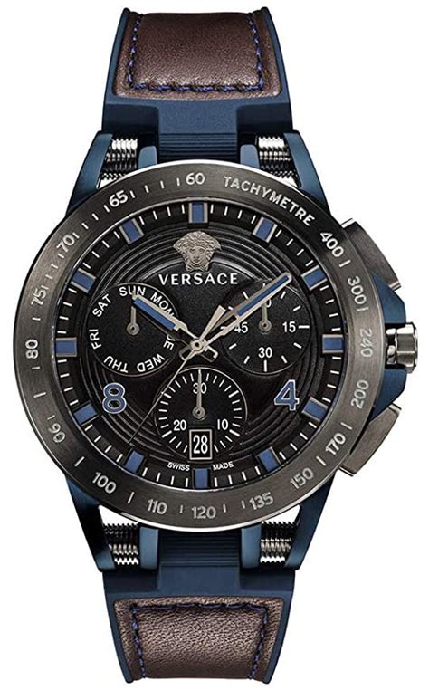 versace watch tachymeter|Versace automatic watch review.